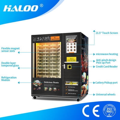 เครื่องจำหน่ายอาหารร้อนอัตโนมัติในวิทยาเขตวิทยาลัยพร้อมฟังก์ชั่นการทำความร้อนเครื่องจำหน่ายอาหารร้อนอัตโนมัติ