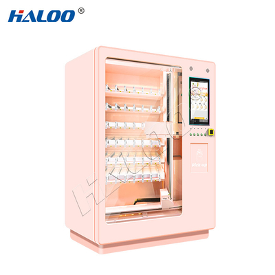 ผู้ผลิตเครื่องขายน้ําหอม Haloo 21.5 นิ้ว โฆษณา Smart Touch Screen เครื่องขายน้ําหอม