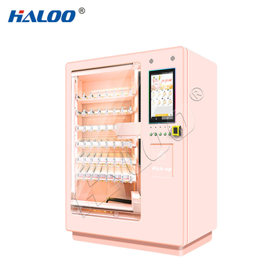 ผู้ผลิตเครื่องขายน้ําหอม Haloo 21.5 นิ้ว โฆษณา Smart Touch Screen เครื่องขายน้ําหอม
