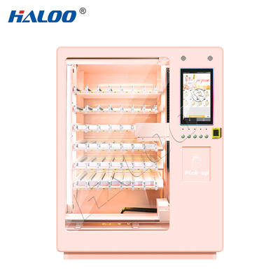 ผู้ผลิตเครื่องขายน้ําหอม Haloo 21.5 นิ้ว โฆษณา Smart Touch Screen เครื่องขายน้ําหอม