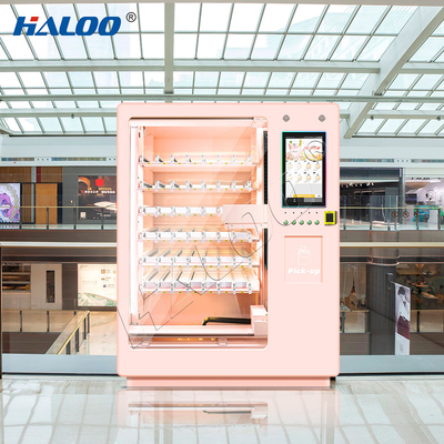 ผู้ผลิตเครื่องขายน้ําหอม Haloo 21.5 นิ้ว โฆษณา Smart Touch Screen เครื่องขายน้ําหอม
