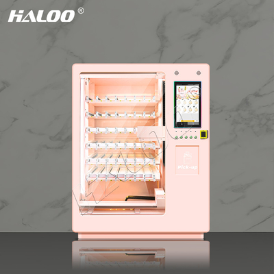 ผู้ผลิตเครื่องขายน้ําหอม Haloo 21.5 นิ้ว โฆษณา Smart Touch Screen เครื่องขายน้ําหอม