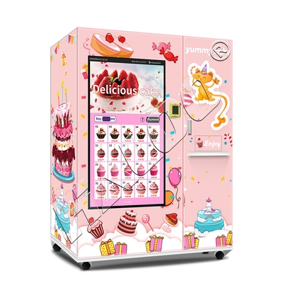 ผู้ผลิตเครื่องขายเอง Haloo 21.5 นิ้ว โฆษณา จอสัมผัสสมาร์ทเครื่องขายเค้ก