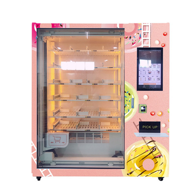โลโก้ที่กำหนดเองเครื่องจำหน่ายซูชิมินิเค้ก Bento Cakes Vending Machine
