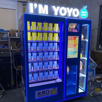 120W นำ Hot Sale ของเล่นตลกและเครื่องจำหน่าย Lucky Box พร้อมหน้าจอสัมผัสขนาด 21.5 นิ้ว