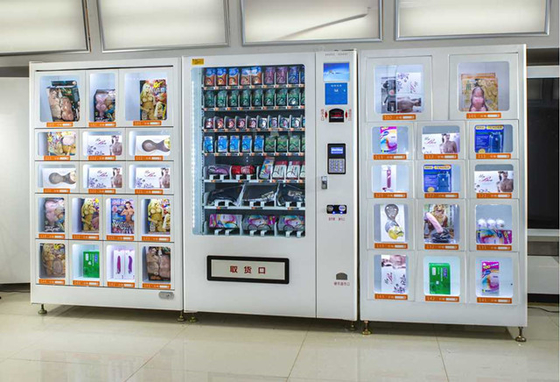เครื่องจำหน่ายของเล่นทางเพศอัตโนมัติพร้อมล็อกเกอร์อัตโนมัติ