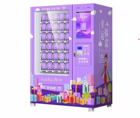 120W นำ Hot Sale ของเล่นตลกและเครื่องจำหน่าย Lucky Box พร้อมหน้าจอสัมผัสขนาด 21.5 นิ้ว
