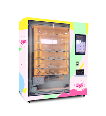 โลโก้ที่กำหนดเองเครื่องจำหน่ายซูชิมินิเค้ก Bento Cakes Vending Machine