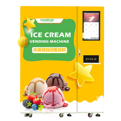 ไอศกรีม น้ำแข็ง Lolly Vending Machine เครื่องทำไอศกรีมหลอดหยอดเหรียญ Frozen