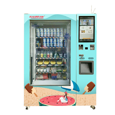 -18 ℃อาหารแช่แข็งน้ำแข็ง Lollies ตู้หยอดเหรียญเครื่องจำหน่ายไอติมเครื่องหยอดเหรียญกรวยน้ำแข็ง