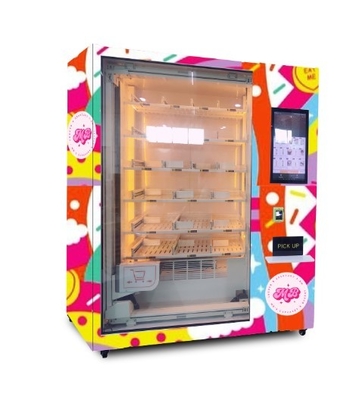 Macaron Vending Machine เครื่องจำหน่ายเค้กอัตโนมัติในประเทศจีนด้วย ISO9001